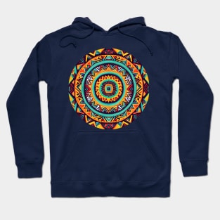 Igorot Pattern Ethnic Circle Design Hoodie